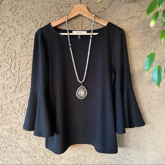 CHICOS Rhinestone/Bead NECKLACE - Picture 1 of 15